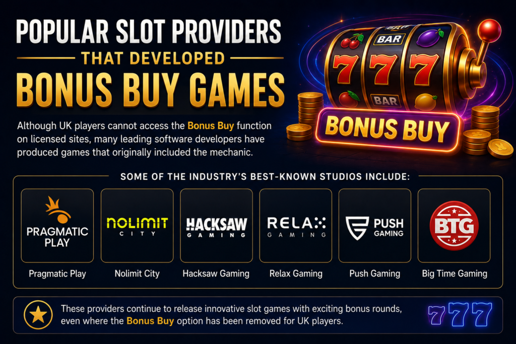 key slot developers around bonus buy games