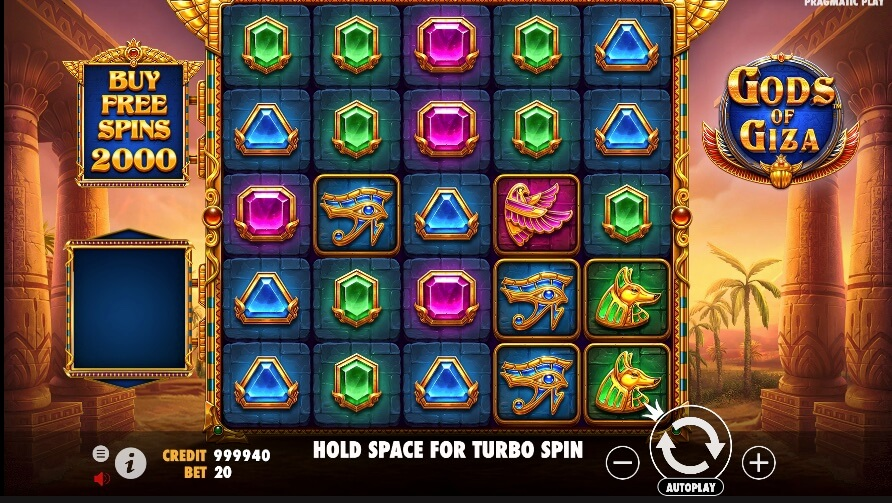 casino game with bonus buy slot feature